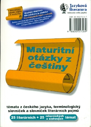 Maturitní otázky z češtiny - kolektiv autorů