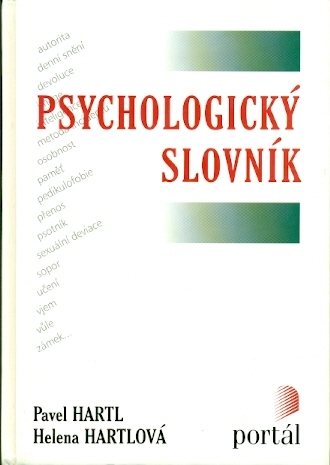 Psychologický slovník - Hartl Pavel, Hartlová Helena