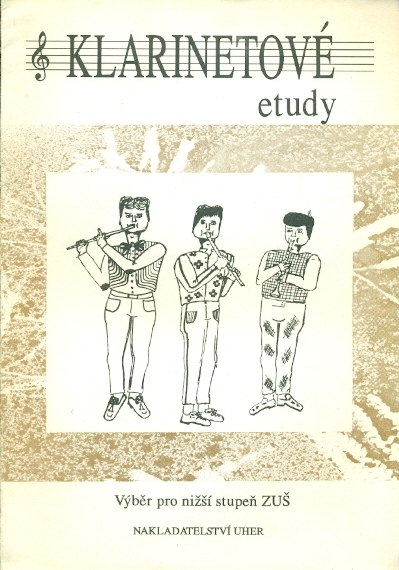 Klarinetové etudy Výběr pro nižší stupeň ZUŠ - Demnitz F., Giampieri A.