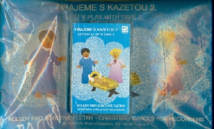 Hrajeme s kazetou 2. Koledy pro zobcové flétny + audiokazeta - výběr a úprava Miloslav Klement