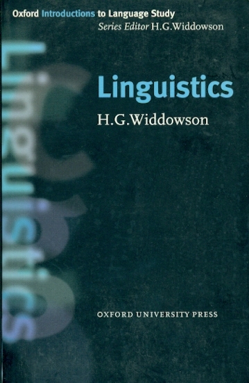 Linguistics - Widdowson H. G.