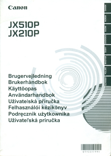 Canon JX510P JX210P - neuveden