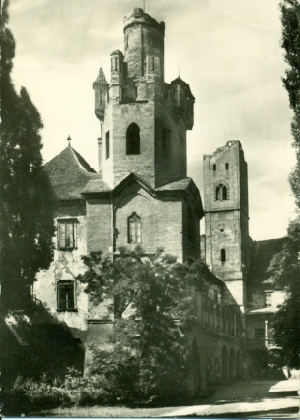 Břeclav - zámek - pohlednice