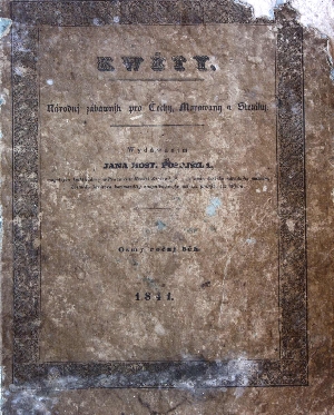 Kwěty. Národnj zábawnjk pro Čechy, Morawany, Slowáky a Slezany. Osmý ročnj běh - časopis