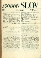 150 000 slov - texty odjinud VII/88/19 - časopis