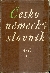 Česko - německý slovník I. A-O, II. P-Ž - Siebenschein Hugo a kol.
